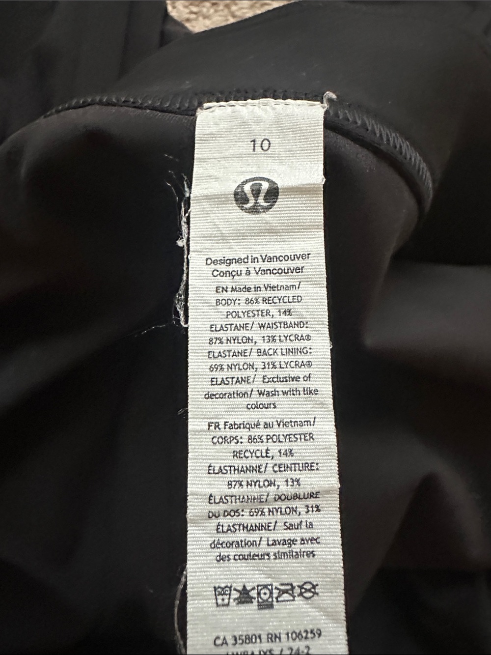 lululemon athletica Black Pleated Skirt - Picture 4 of 6